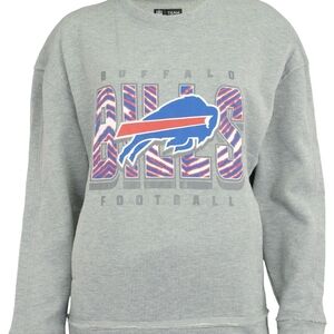 NWT NFL Apparel Buffalo Bills Gray Sweater Size M